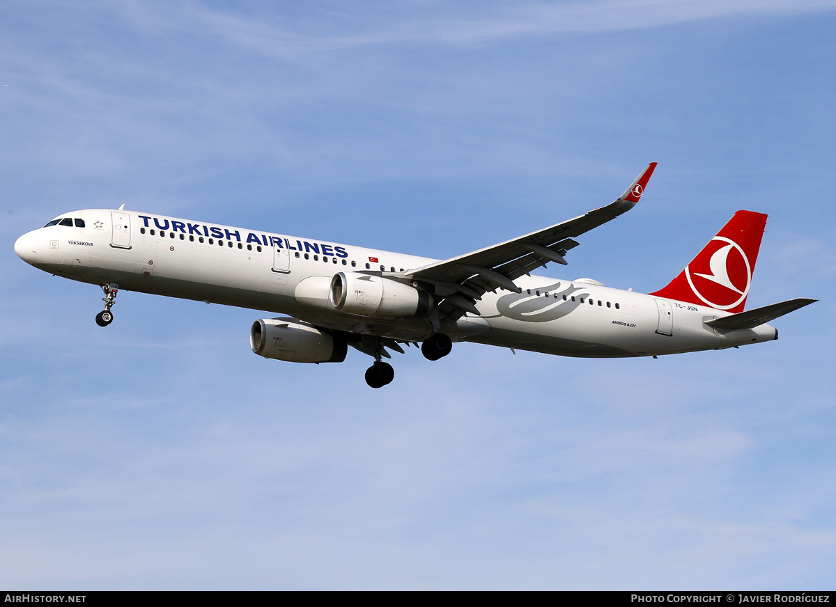 Aircraft Photo of TC-JSN | Airbus A321-231 | Turkish Airlines | AirHistory.net #747834