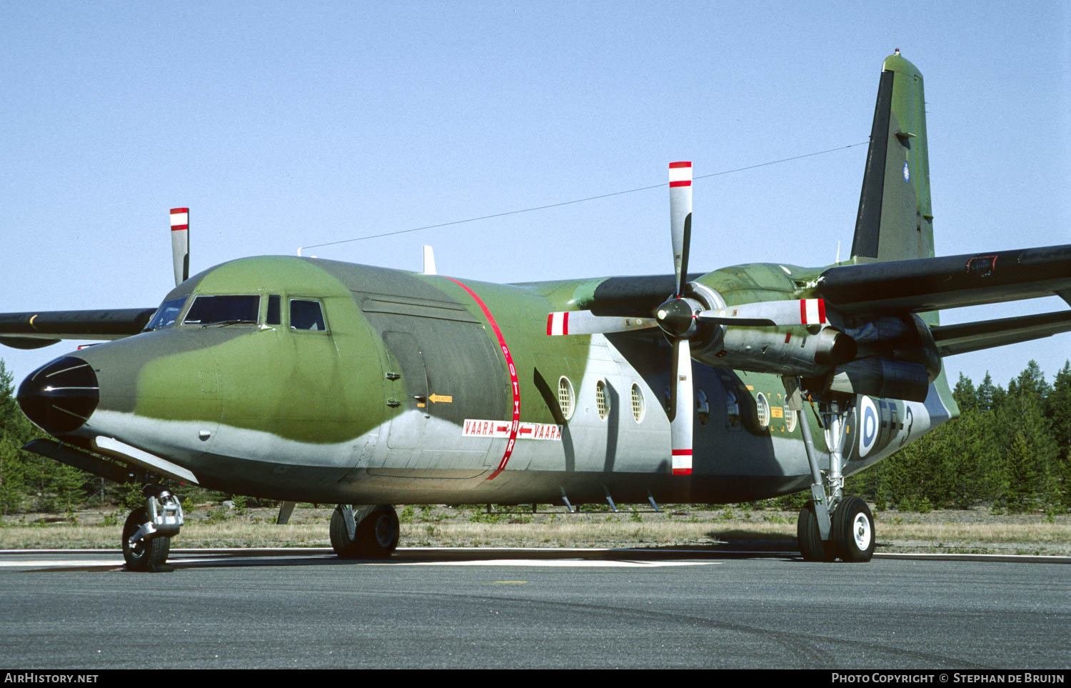 Aircraft Photo of FF-3 | Fokker F27-400M Troopship | Finland - Air Force | AirHistory.net #747842