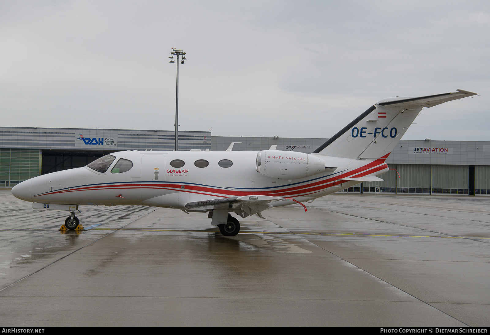 Aircraft Photo of OE-FCO | Cessna 510 Citation Mustang | GlobeAir | AirHistory.net #747854