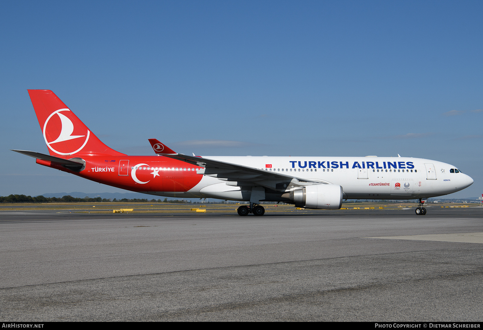 Aircraft Photo of TC-JNB | Airbus A330-203 | Turkish Airlines | AirHistory.net #747857