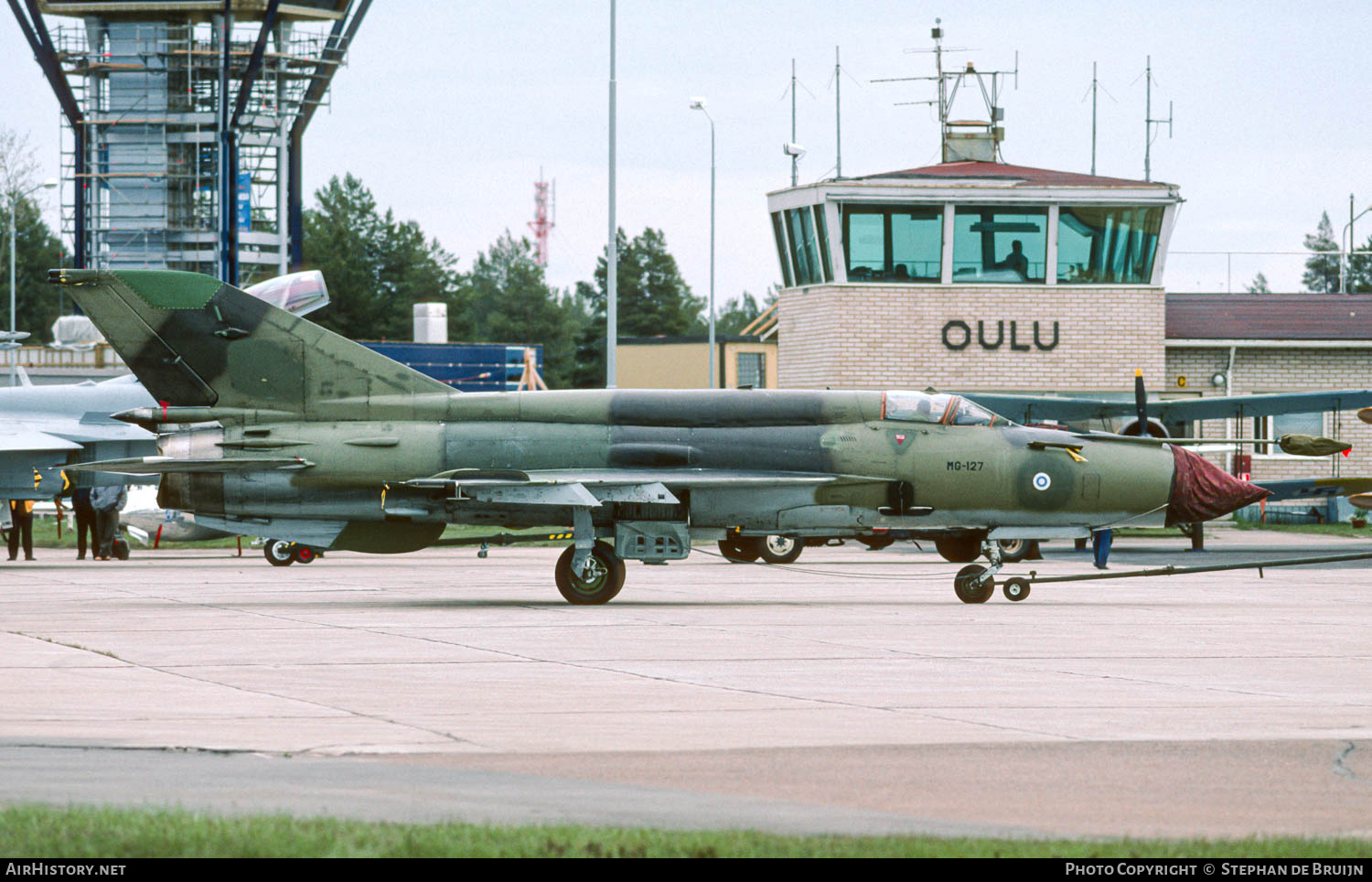Aircraft Photo of MG-127 | Mikoyan-Gurevich MiG-21bis/T | Finland - Air Force | AirHistory.net #747895