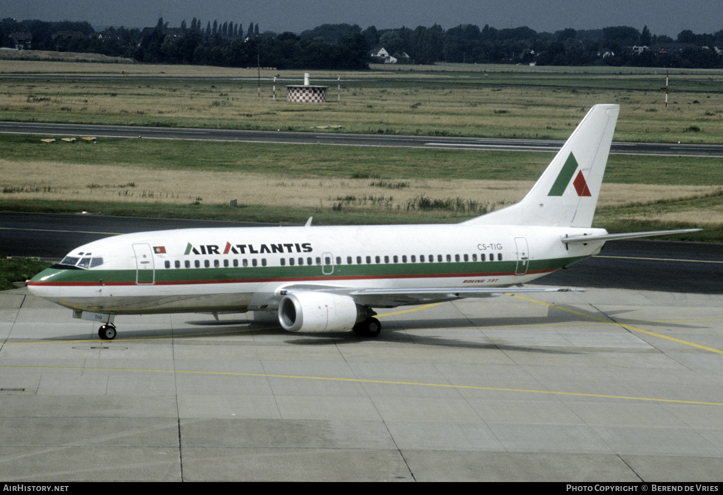 Aircraft Photo of CS-TIG | Boeing 737-3K9 | Air Atlantis | AirHistory.net #747900