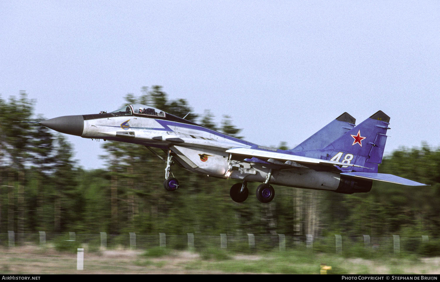 Aircraft Photo of 48 | Mikoyan-Gurevich MiG-29 | Russia - Air Force | AirHistory.net #747909