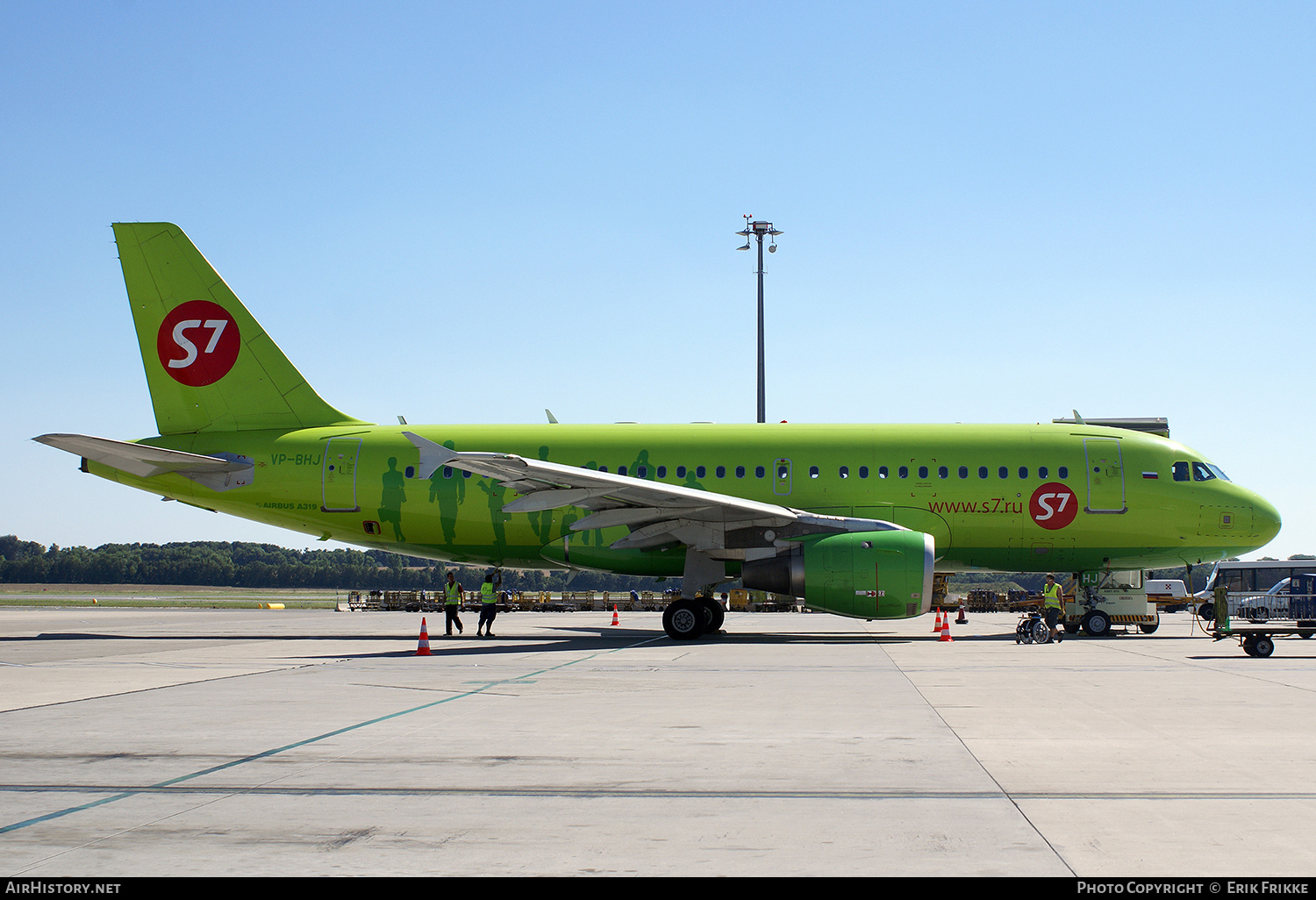 Aircraft Photo of VP-BHJ | Airbus A319-114 | S7 Airlines | AirHistory.net #747920