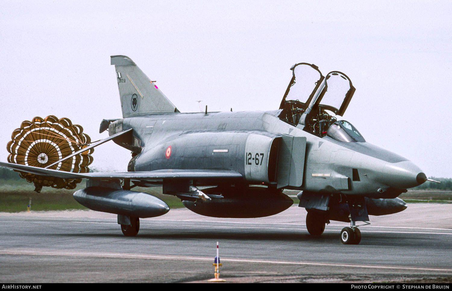 Aircraft Photo of CR12-58 | McDonnell RF-4C Phantom II | Spain - Air Force | AirHistory.net #747928