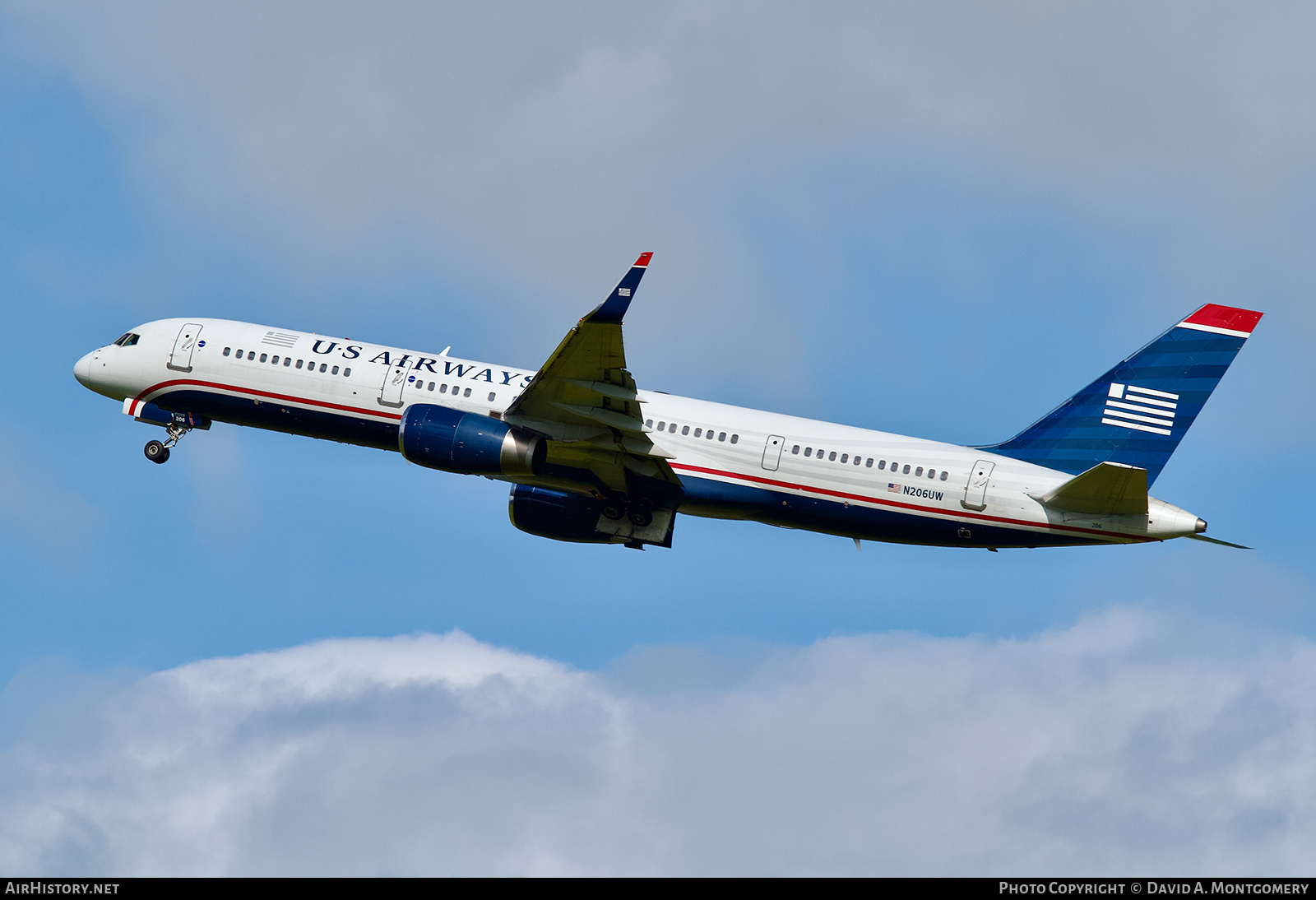 Aircraft Photo of N206UW | Boeing 757-2B7 | US Airways | AirHistory.net #747992