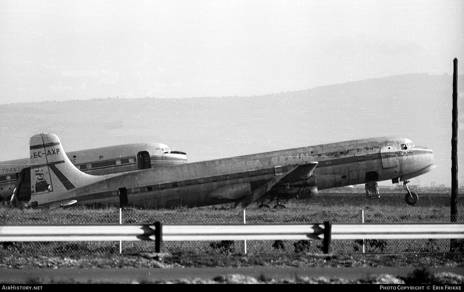 Aircraft Photo of EC-AXP | Douglas DC-7 | TASSA - Trabajos Aéreos del Sáhara | AirHistory.net #747995