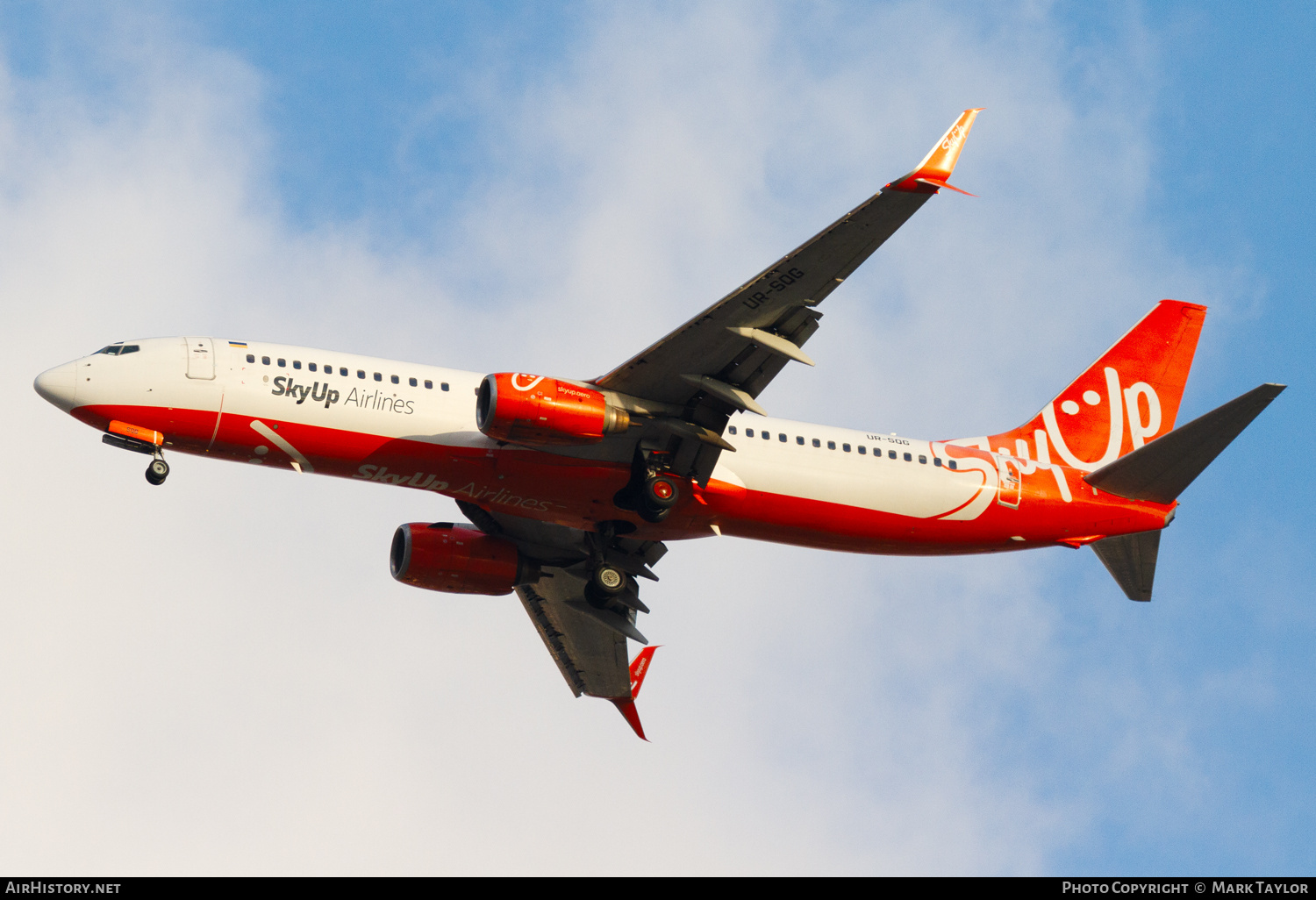 Aircraft Photo of UR-SQG | Boeing 737-8Z0 | SkyUp Airlines | AirHistory.net #748029