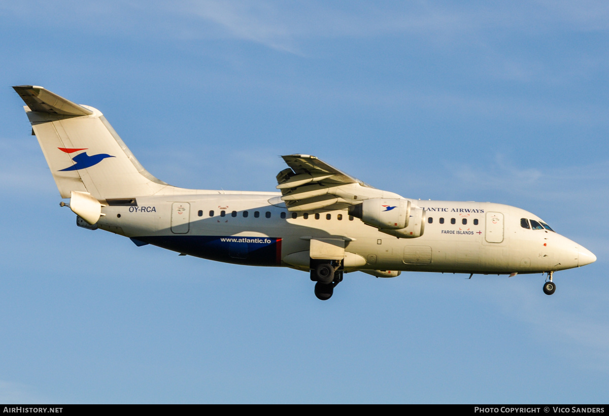 Aircraft Photo of OY-RCA | British Aerospace BAe-146-200 | Atlantic Airways | AirHistory.net #748036