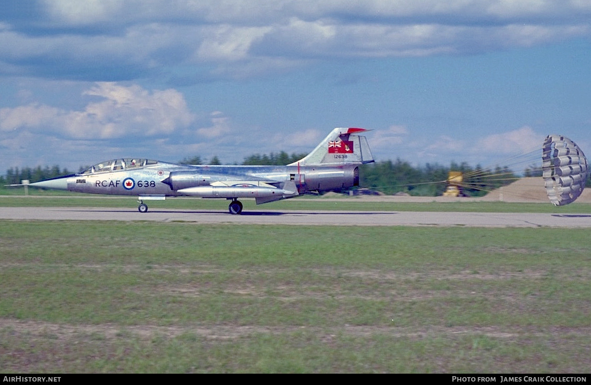 Aircraft Photo of 12638 | Lockheed CF-104D Starfighter Mk.1 | Canada - Air Force | AirHistory.net #748040