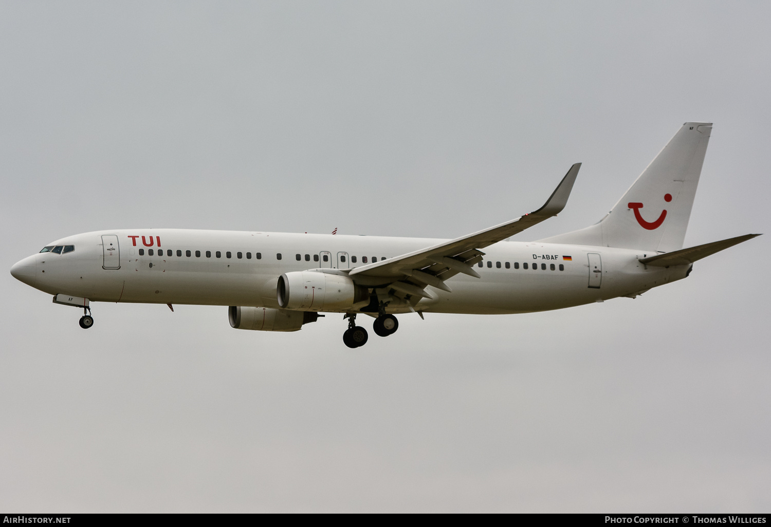 Aircraft Photo of D-ABAF | Boeing 737-86J | TUI | AirHistory.net #748045