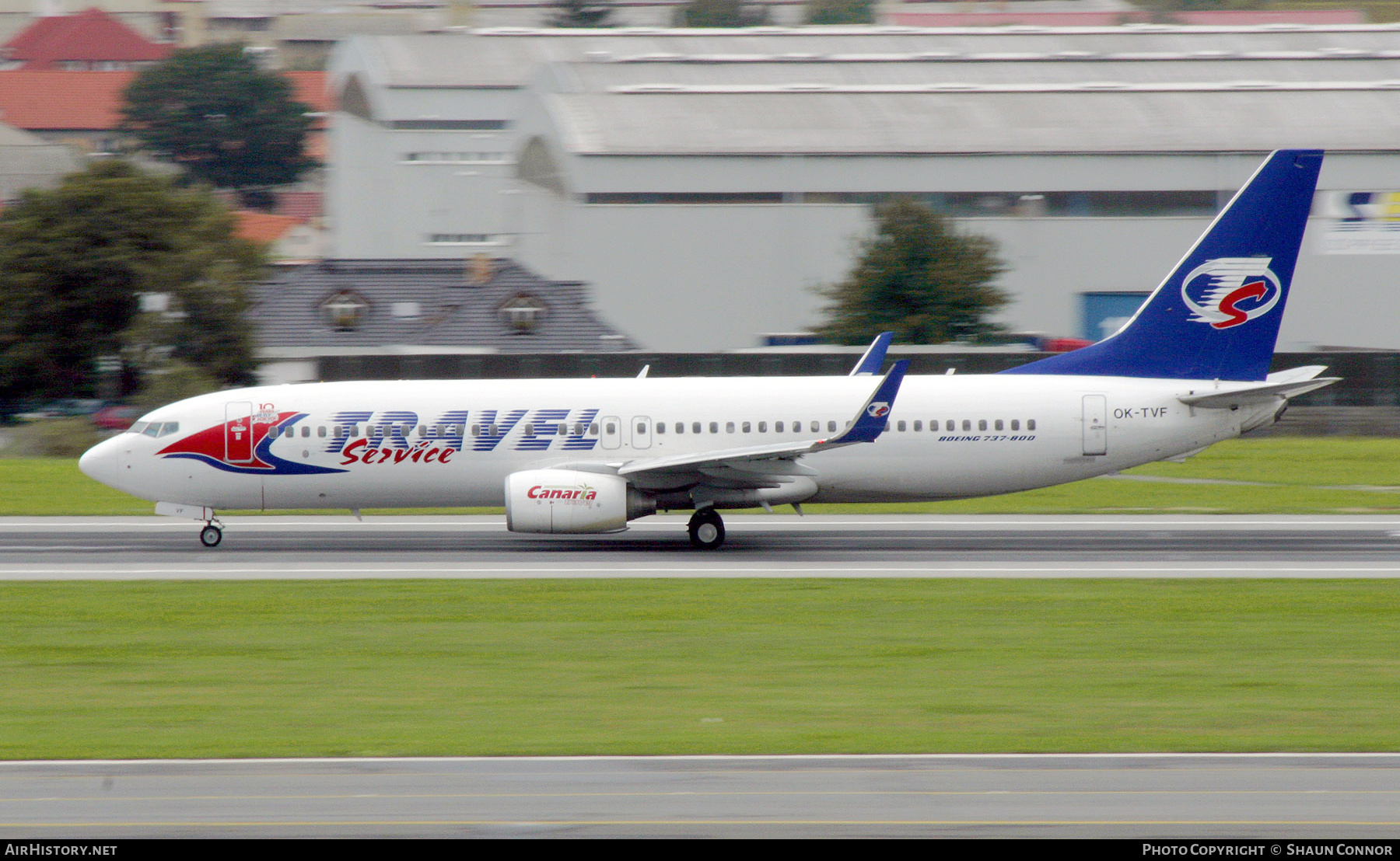 Aircraft Photo of OK-TVF | Boeing 737-8FH | Travel Service | AirHistory.net #748084
