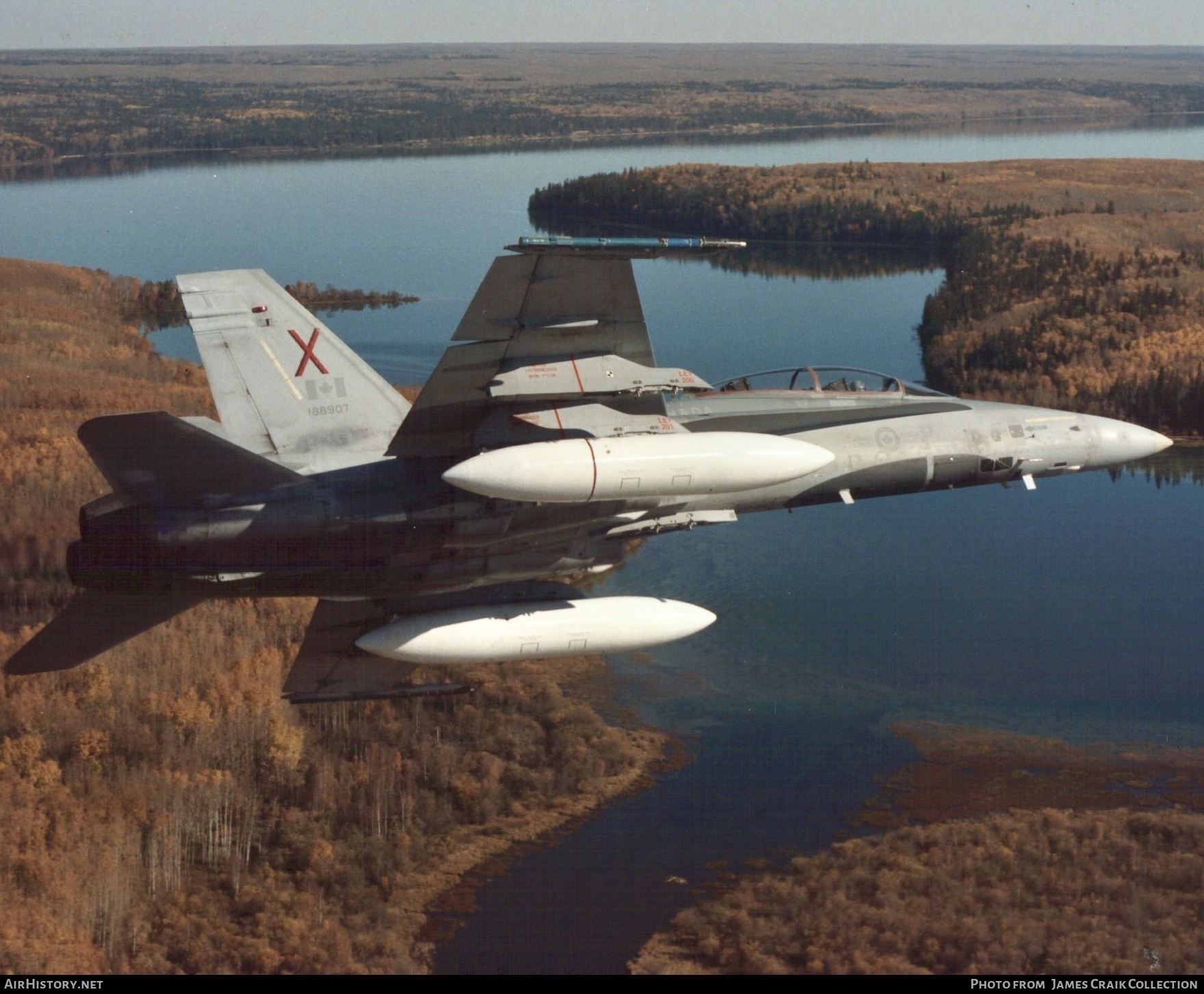Aircraft Photo of 188907 | McDonnell Douglas CF-188B Hornet | Canada - Air Force | AirHistory.net #748105