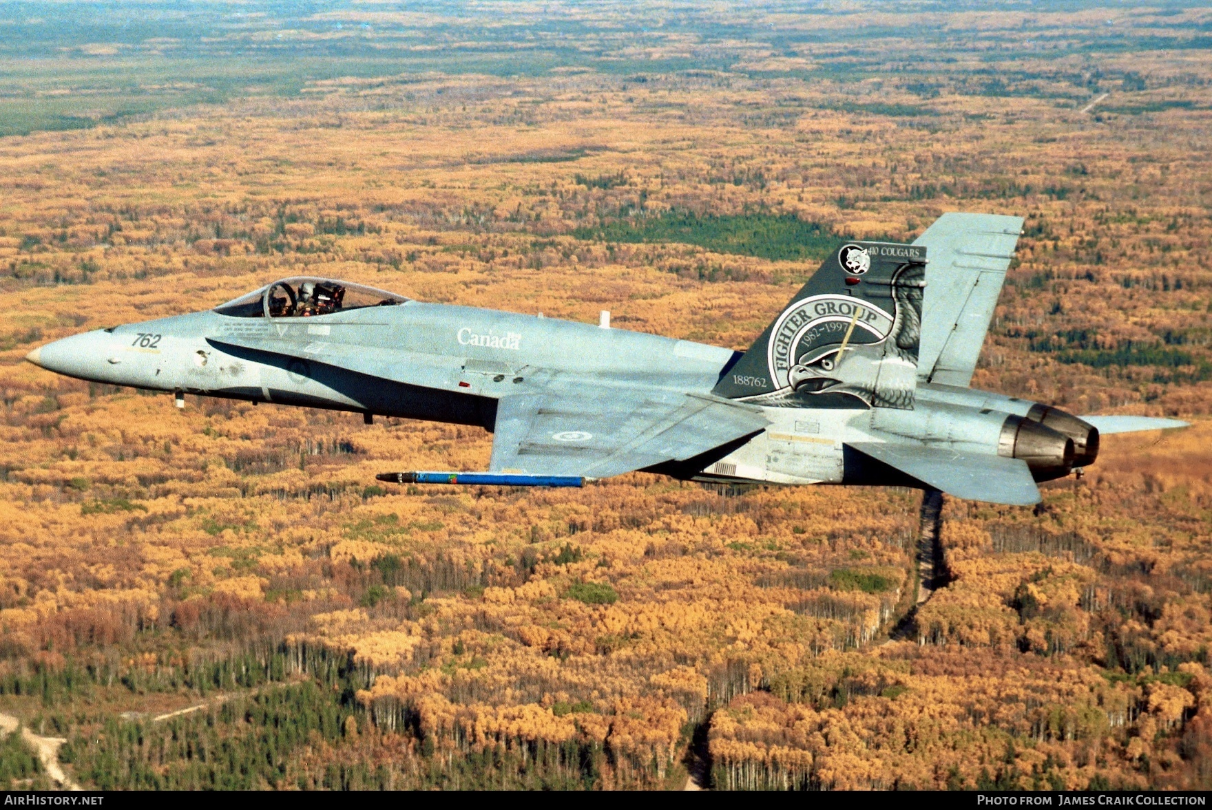 Aircraft Photo of 188762 | McDonnell Douglas CF-188 Hornet | Canada - Air Force | AirHistory.net #748114
