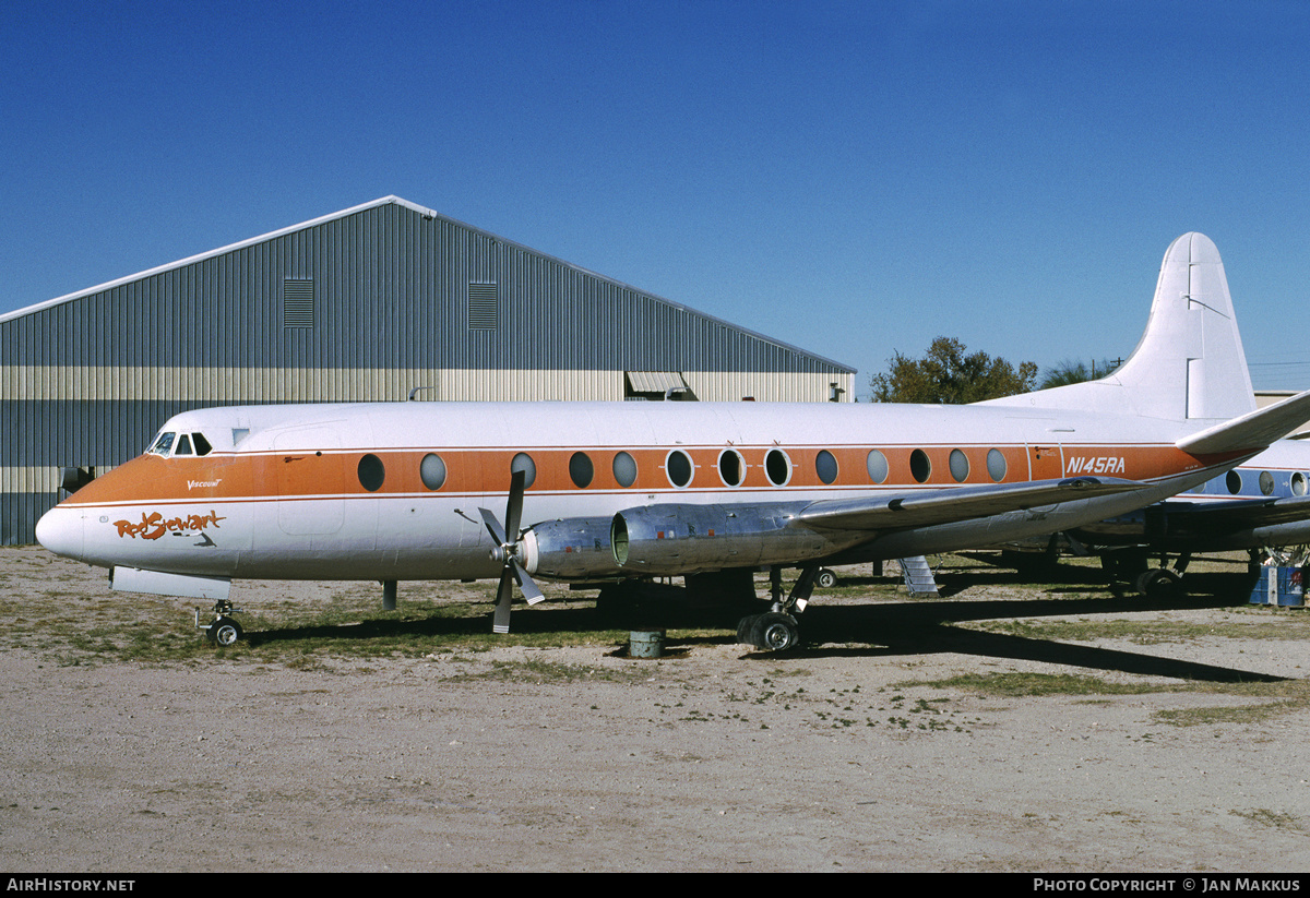 Aircraft Photo of N145RA | Vickers 814 Viscount | AirHistory.net #748127