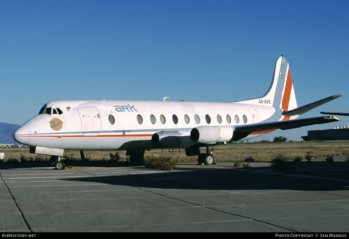 Aircraft Photo of 4X-AVE | Vickers 831 Viscount | Arkia Israeli Airlines | AirHistory.net #748130