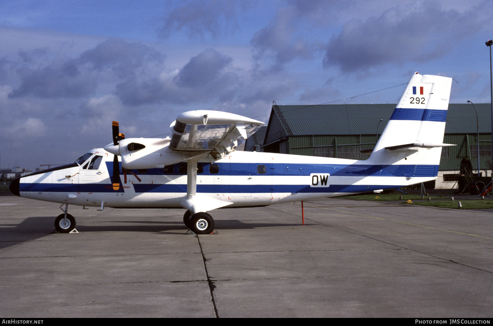 Aircraft Photo of 292 | De Havilland Canada DHC-6-300 Twin Otter | France - Air Force | AirHistory.net #748152