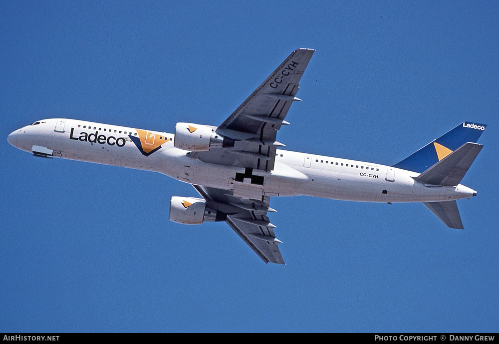 Aircraft Photo of CC-CYH | Boeing 757-2Q8 | Ladeco | AirHistory.net #748158