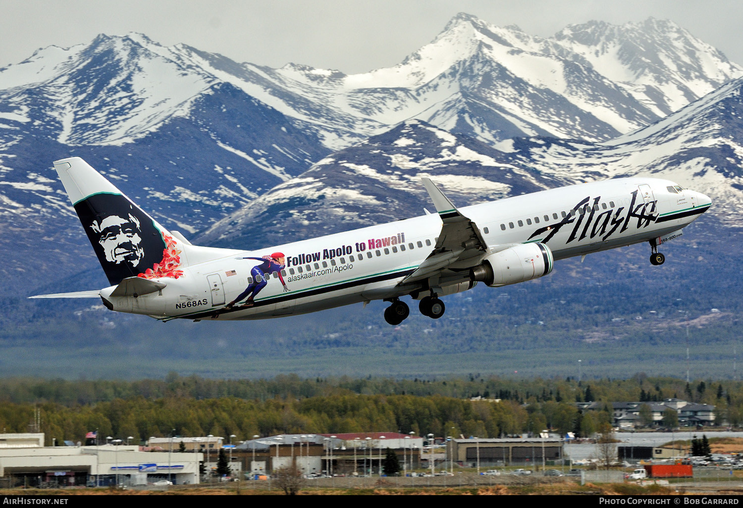 Aircraft Photo of N568AS | Boeing 737-890 | Alaska Airlines | AirHistory.net #748169