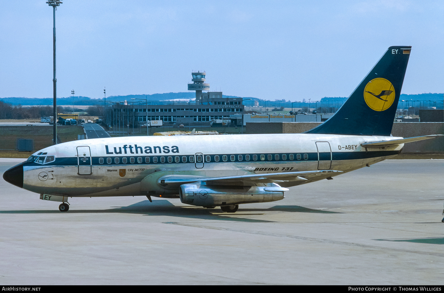 Aircraft Photo of D-ABEY | Boeing 737-130 | Lufthansa | AirHistory.net #748172