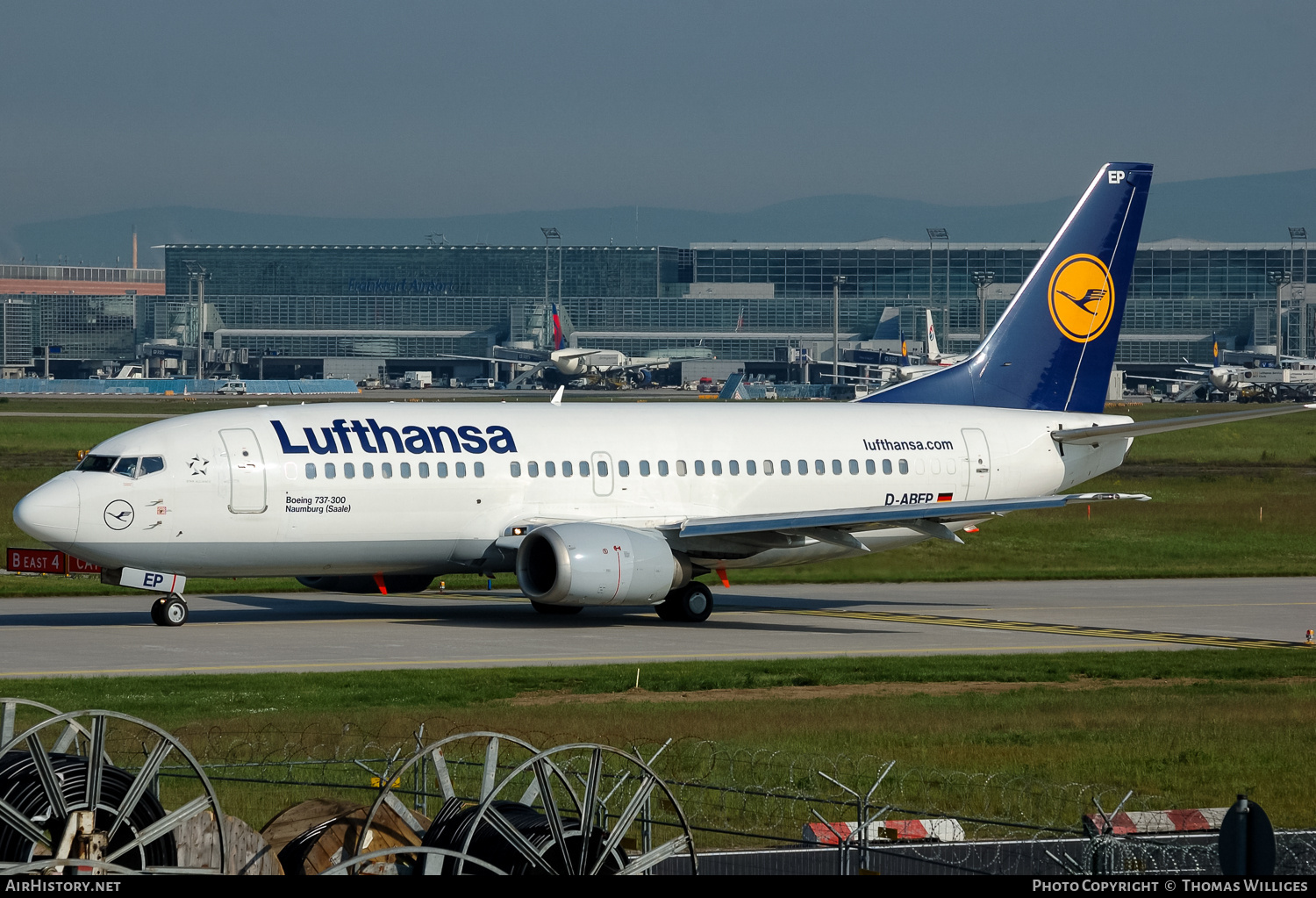Aircraft Photo of D-ABEP | Boeing 737-330 | Lufthansa | AirHistory.net #748191
