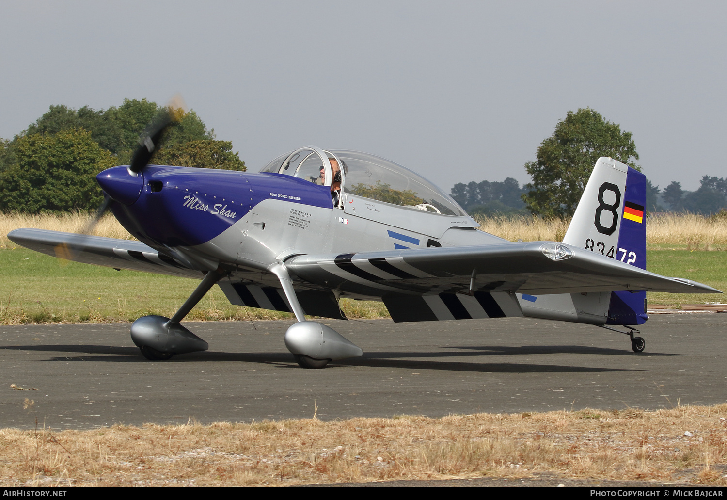 Aircraft Photo of D-EIGT | Van's RV-8 | AirHistory.net #748201