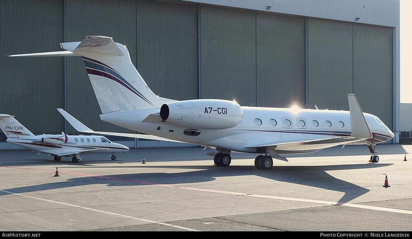 Aircraft Photo of A7-CGI | Gulfstream Aerospace G650ER (G-VI) | AirHistory.net #748203