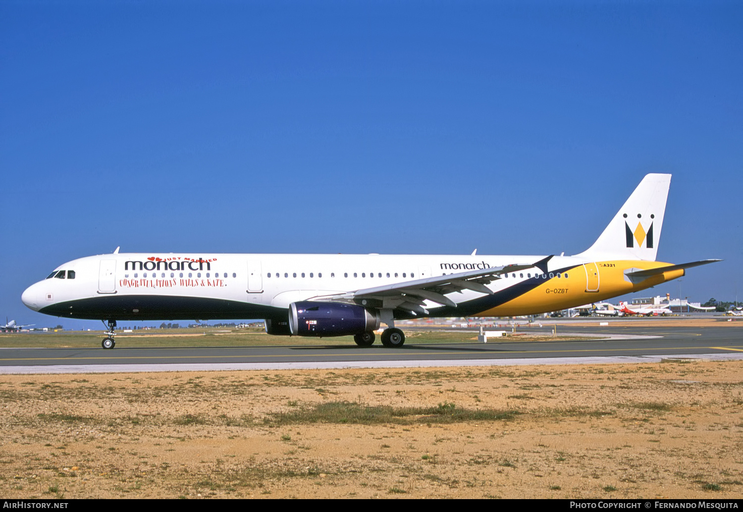 Aircraft Photo of G-OZBT | Airbus A321-231 | Monarch Airlines | AirHistory.net #748211