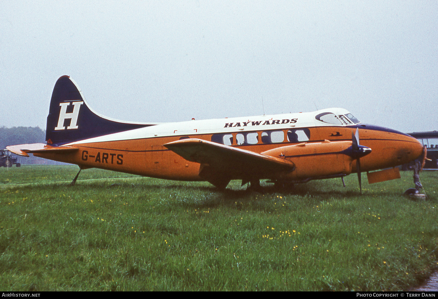 Aircraft Photo of G-ARTS | De Havilland D.H. 104 Dove 6 | Haywards Aviation | AirHistory.net #748217