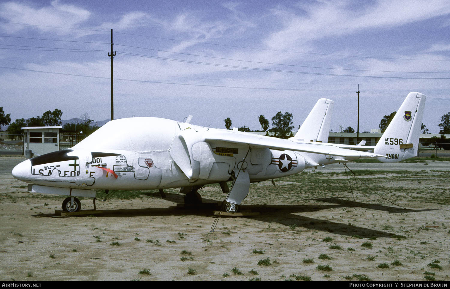 Aircraft Photo of 85-1596 / AF85-596 | Fairchild T-46A | USA - Air Force | AirHistory.net #748262