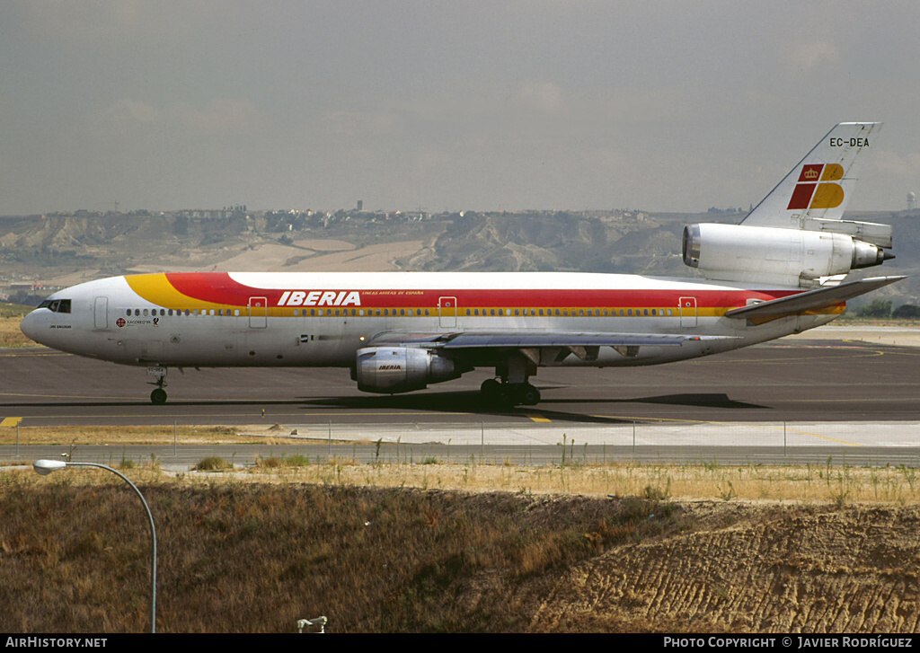 Aircraft Photo of EC-DEA | McDonnell Douglas DC-10-30 | Iberia | AirHistory.net #748267