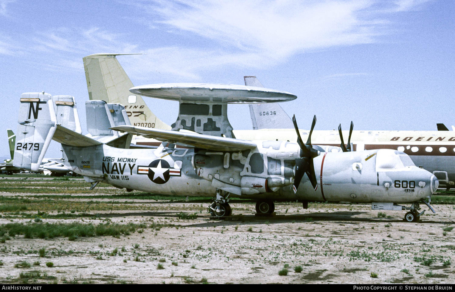 Aircraft Photo of 152479 / 2479 | Grumman E-2B Hawkeye | USA - Navy | AirHistory.net #748274