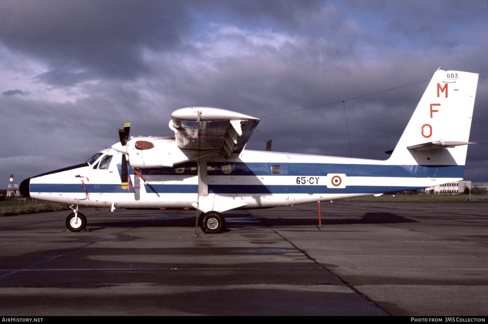 Aircraft Photo of 603 | De Havilland Canada DHC-6-300 Twin Otter | France - Air Force | AirHistory.net #748317