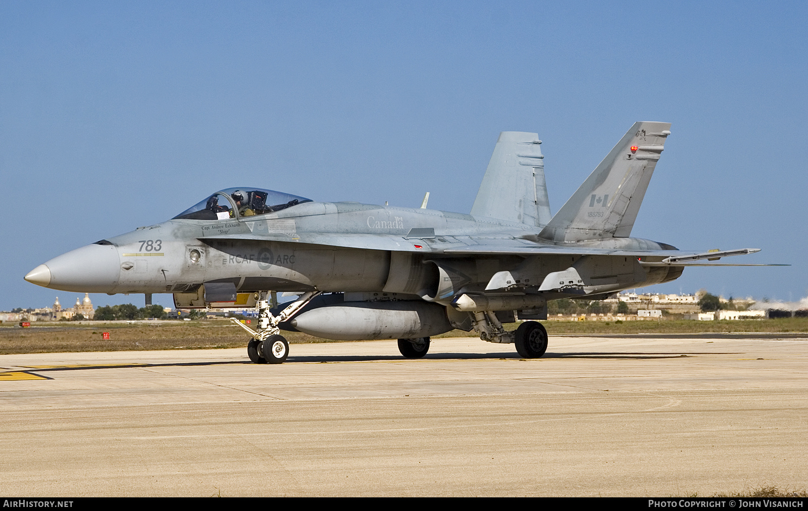 Aircraft Photo of 188783 | McDonnell Douglas CF-188 Hornet | Canada - Air Force | AirHistory.net #748319