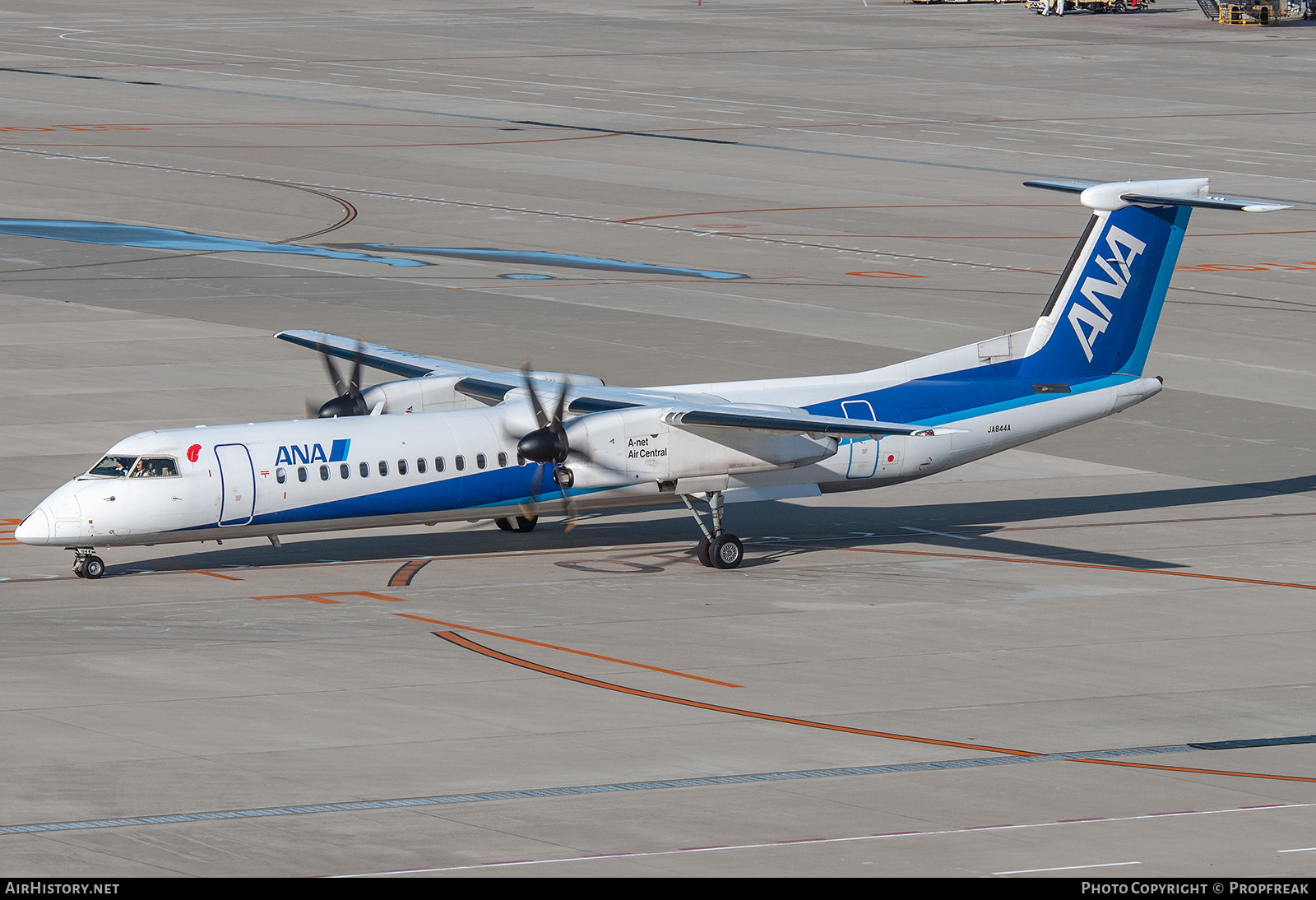 Aircraft Photo of JA844A | Bombardier DHC-8-402 Dash 8 | All Nippon Airways - ANA | AirHistory.net #748325