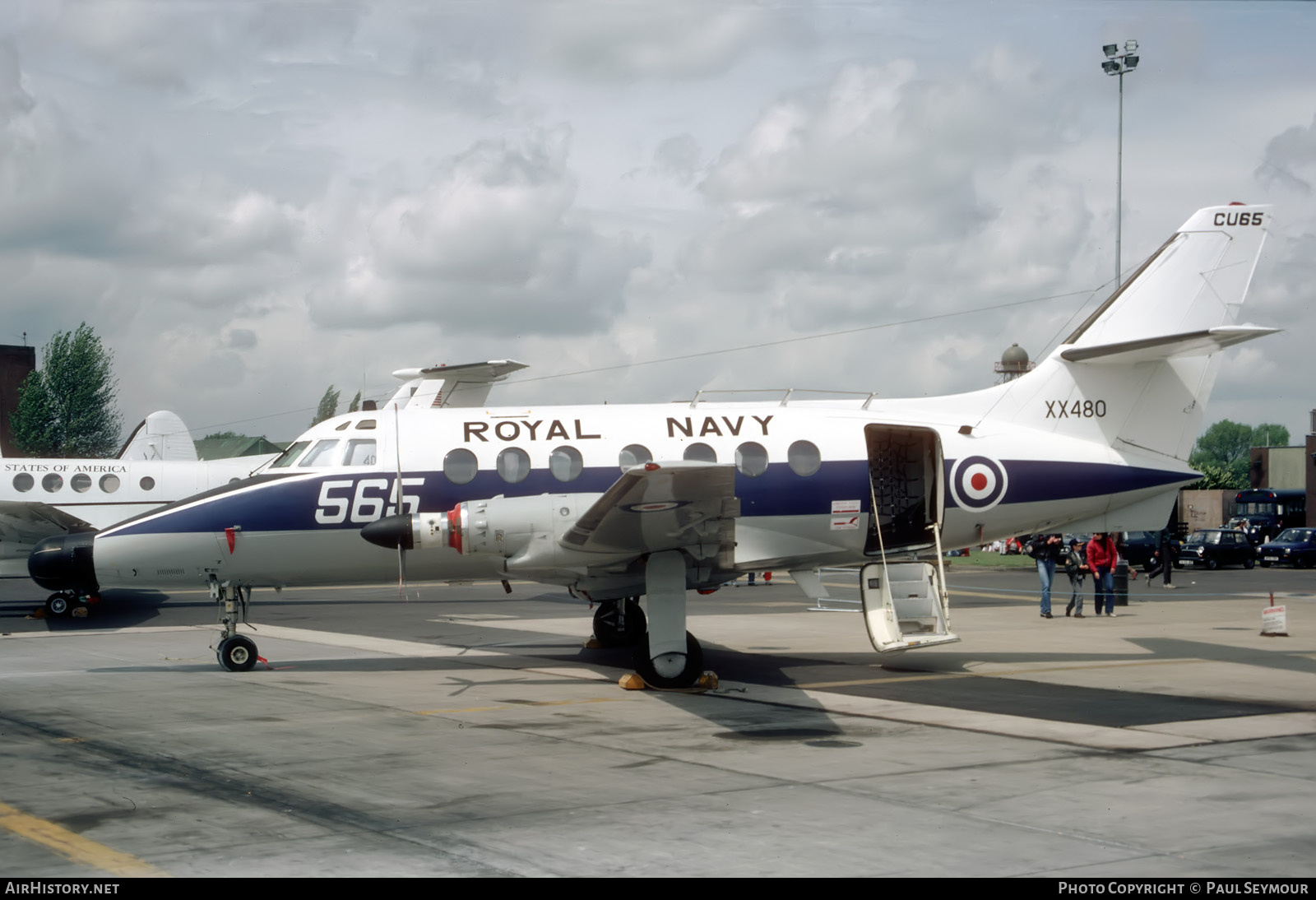 Aircraft Photo of XX480 | Scottish Aviation HP-137 Jetstream T2 | UK - Navy | AirHistory.net #748329