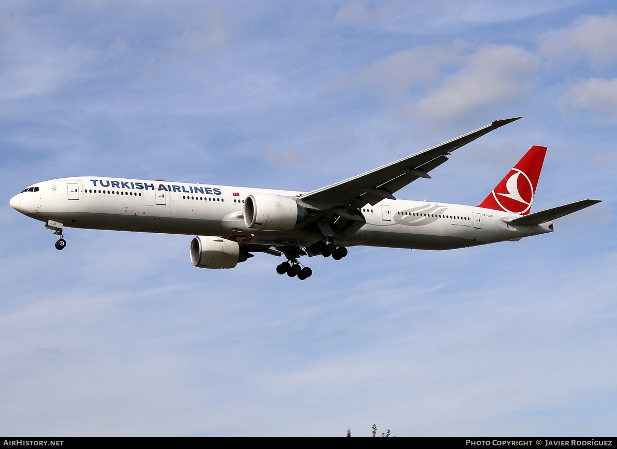 Aircraft Photo of TC-LJG | Boeing 777-3F2/ER | Turkish Airlines | AirHistory.net #748337