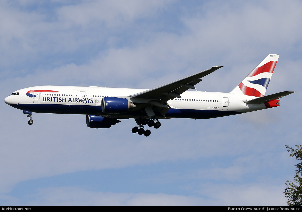 Aircraft Photo of G-YMMH | Boeing 777-236/ER | British Airways | AirHistory.net #748342