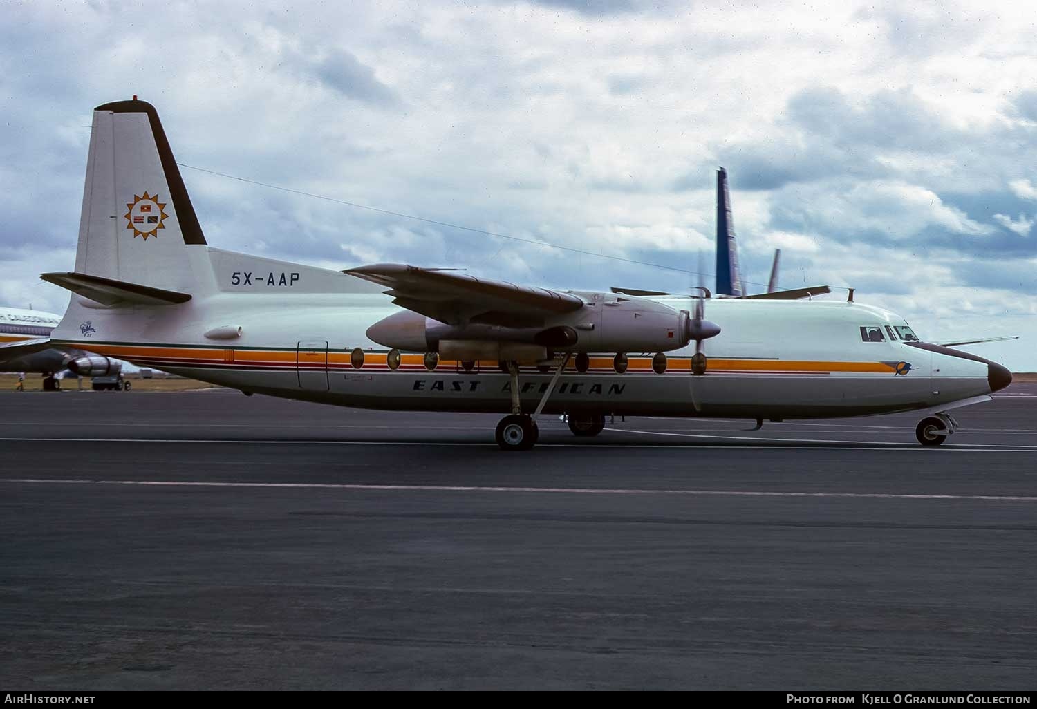 Aircraft Photo of 5X-AAP | Fokker F27-200 Friendship | East African Airways | AirHistory.net #748347