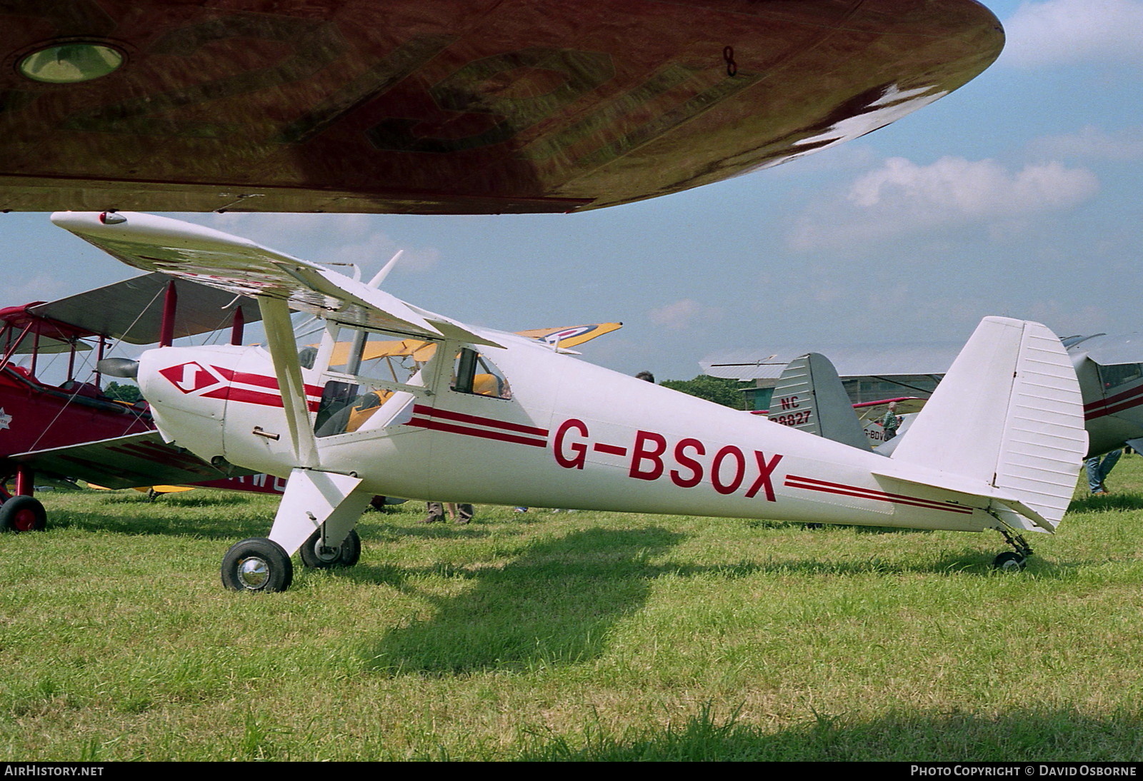 Aircraft Photo of G-BSOX | Luscombe 8E Silvaire Deluxe | AirHistory.net #748362