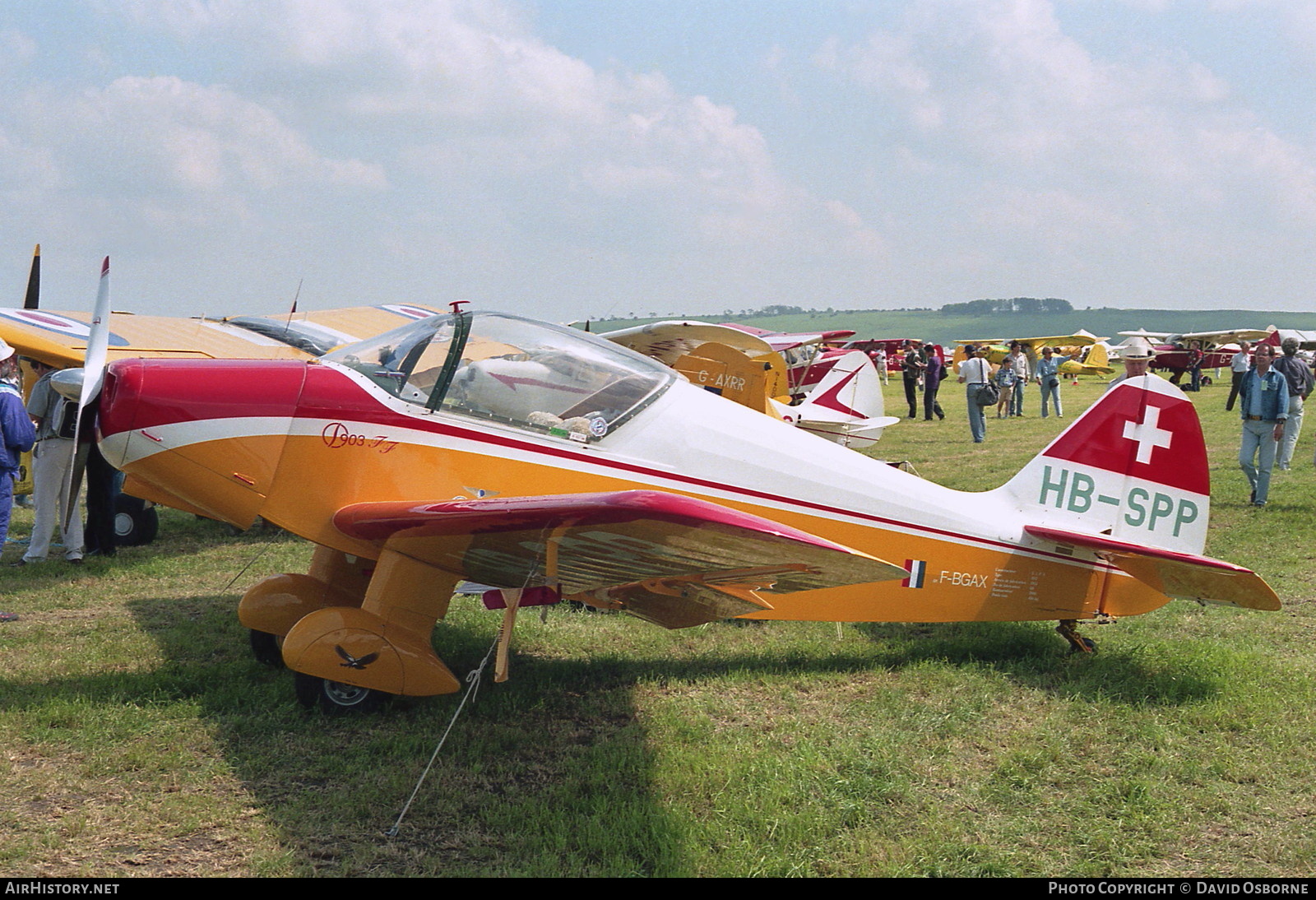 Aircraft Photo of HB-SPP / F-BGAX | SIPA S-903 | AirHistory.net #748364