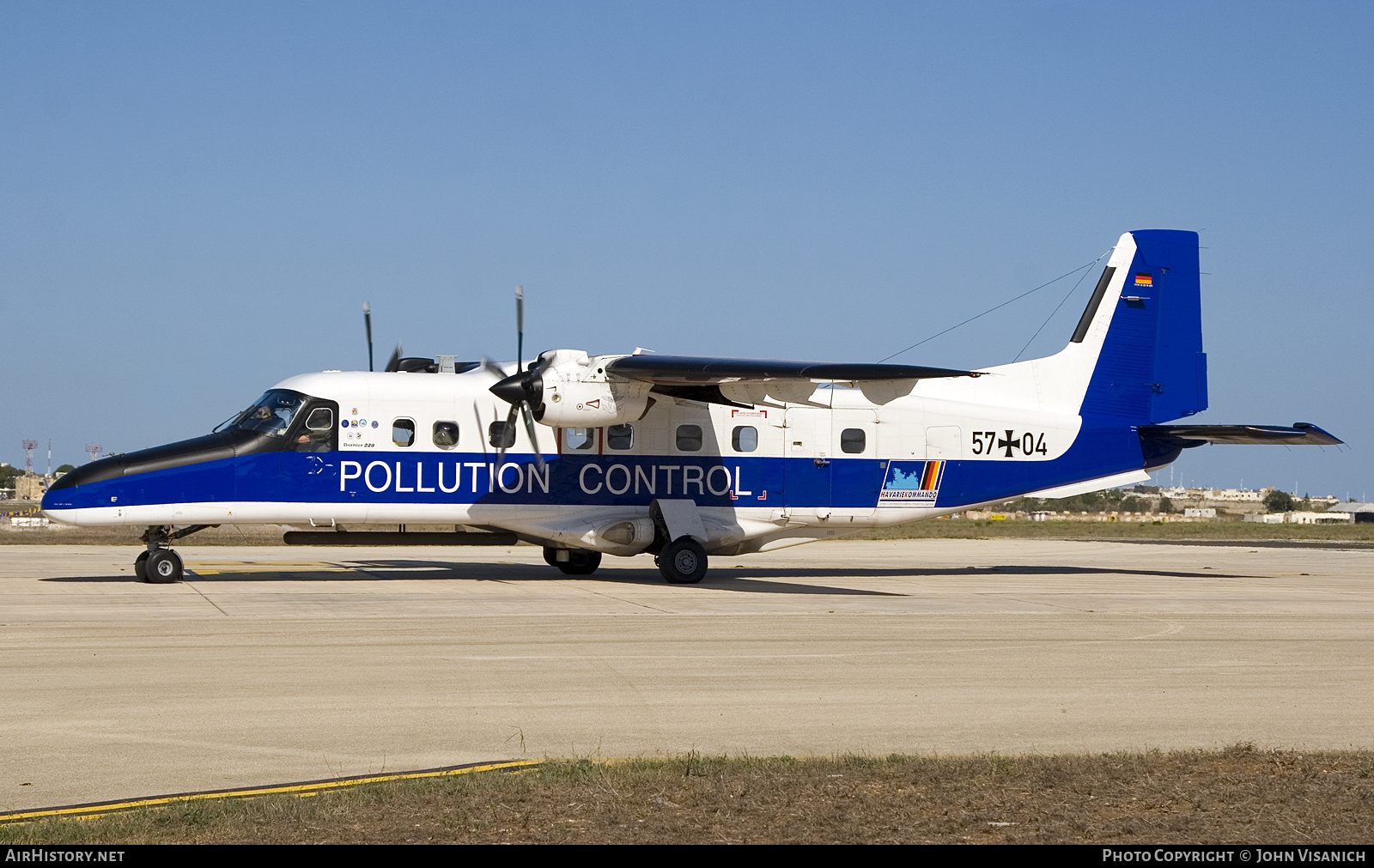 Aircraft Photo of 5704 | Dornier 228-212/LM | Germany - Navy | AirHistory.net #748365