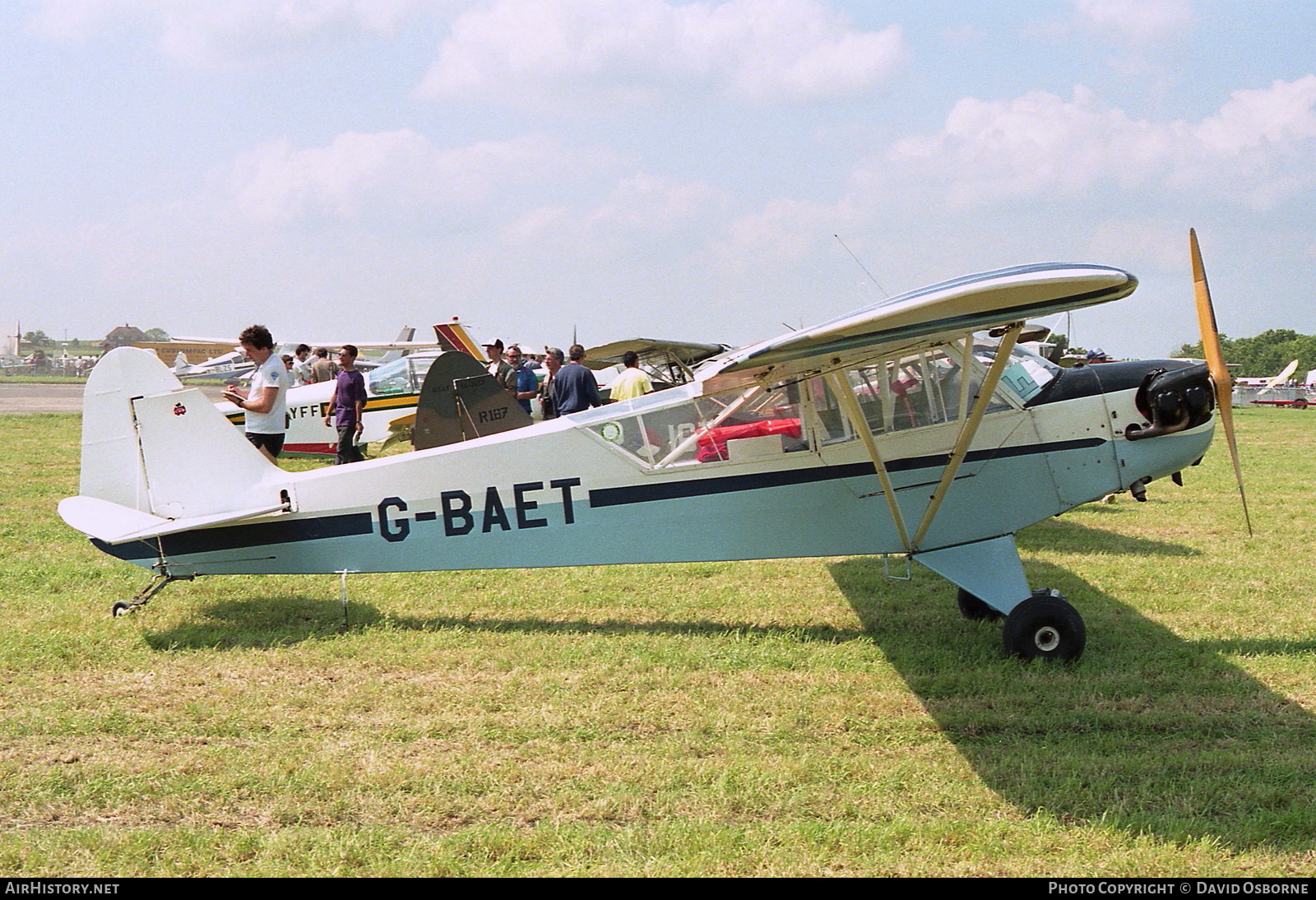 Aircraft Photo of G-BAET | Piper L-4 Cub (O-59/J-3C-65D) | AirHistory.net #748385