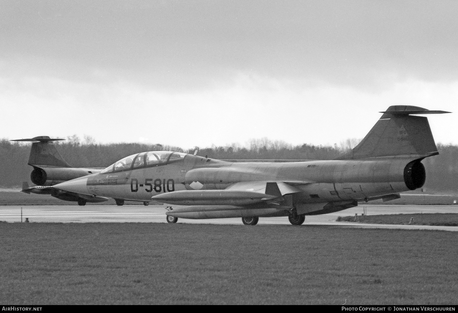 Aircraft Photo of D-5810 | Lockheed TF-104G Starfighter | Netherlands - Air Force | AirHistory.net #748390