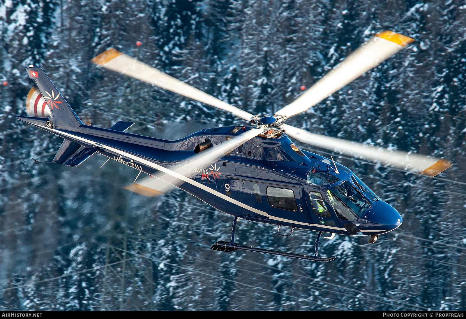 Aircraft Photo of HB-ZIU | Agusta A-119 Koala | Swiss Jet | AirHistory.net #748396