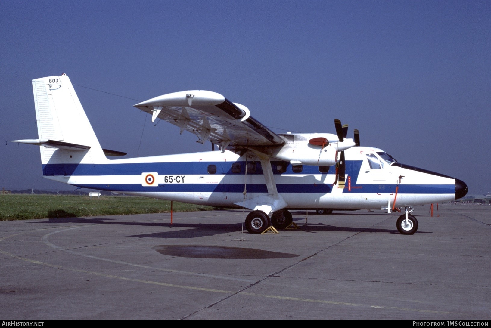 Aircraft Photo of 603 | De Havilland Canada DHC-6-300 Twin Otter | France - Air Force | AirHistory.net #748411
