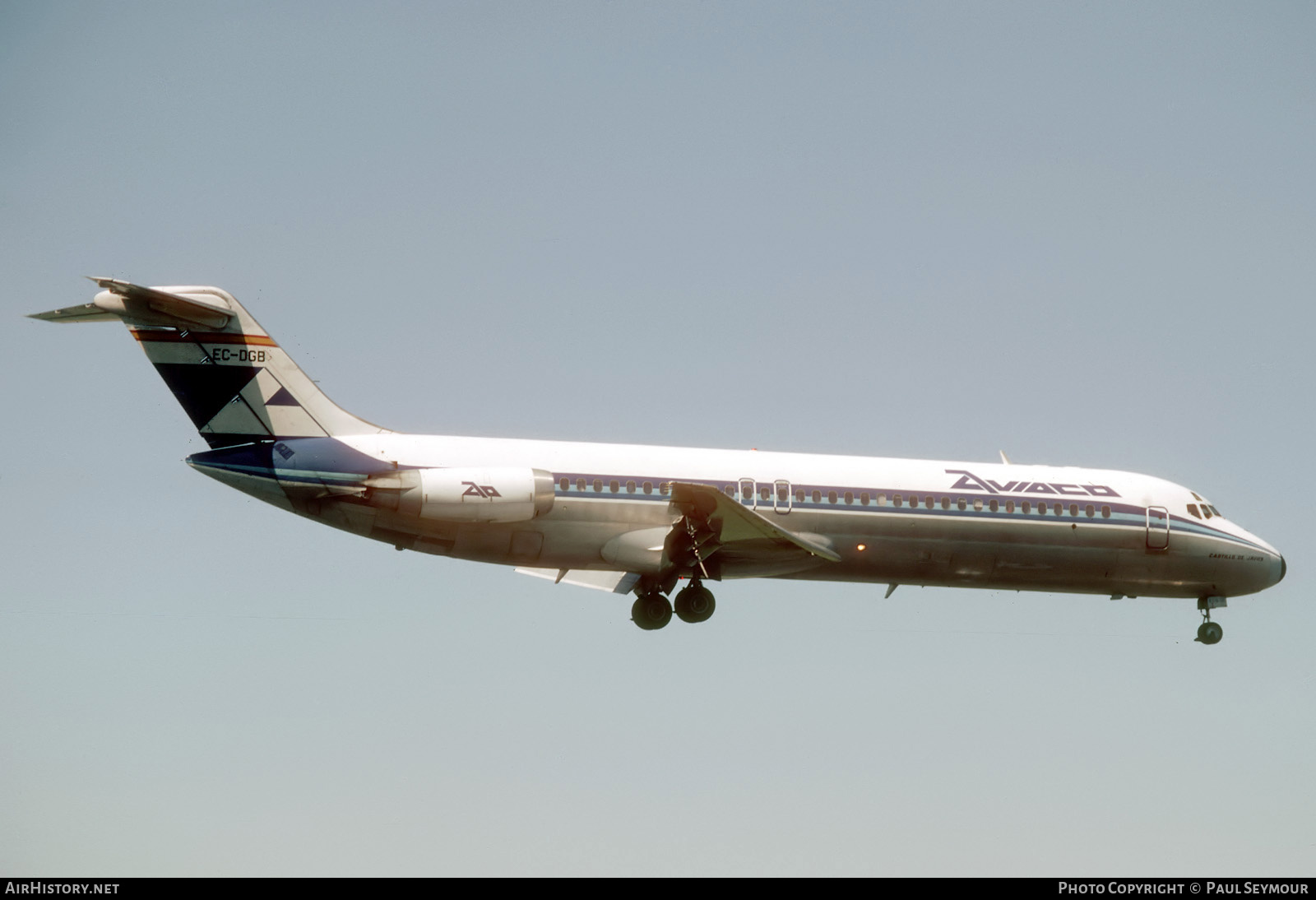 Aircraft Photo of EC-DGB | McDonnell Douglas DC-9-34 | Aviaco | AirHistory.net #748418