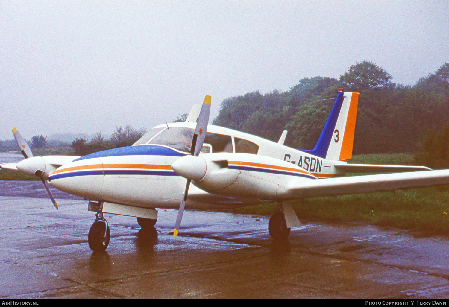 Aircraft Photo of G-ASON | Piper PA-30-160 Twin Comanche | AirHistory.net #748437
