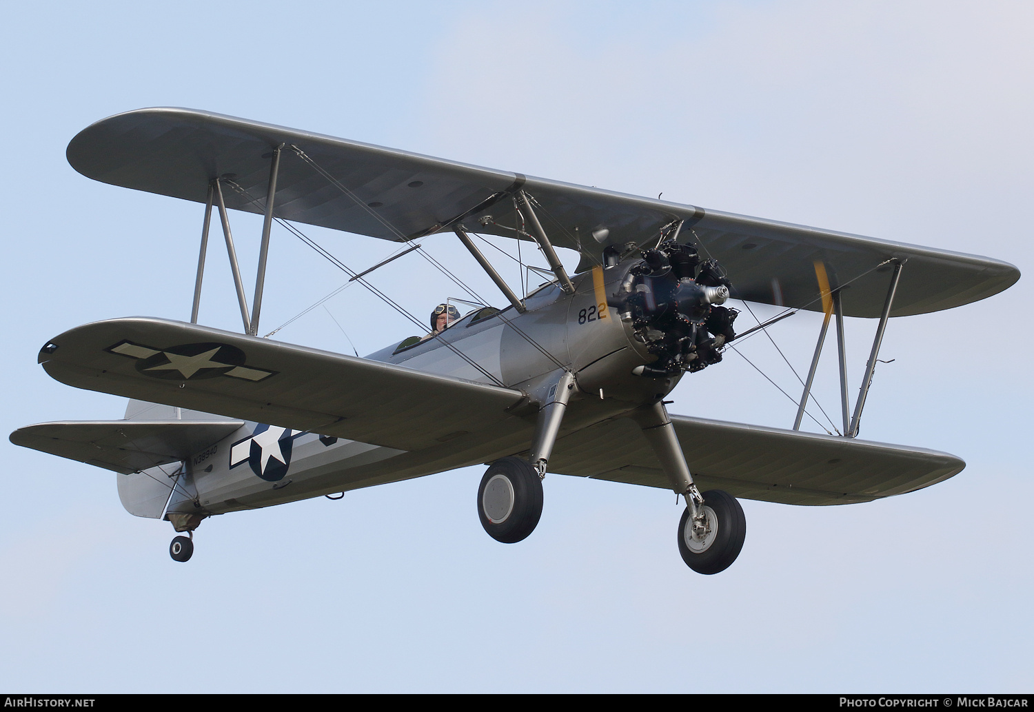 Aircraft Photo of N38940 / 18263 | Boeing PT-17 Kaydet (A75N1) | USA - Air Force | AirHistory.net #748441