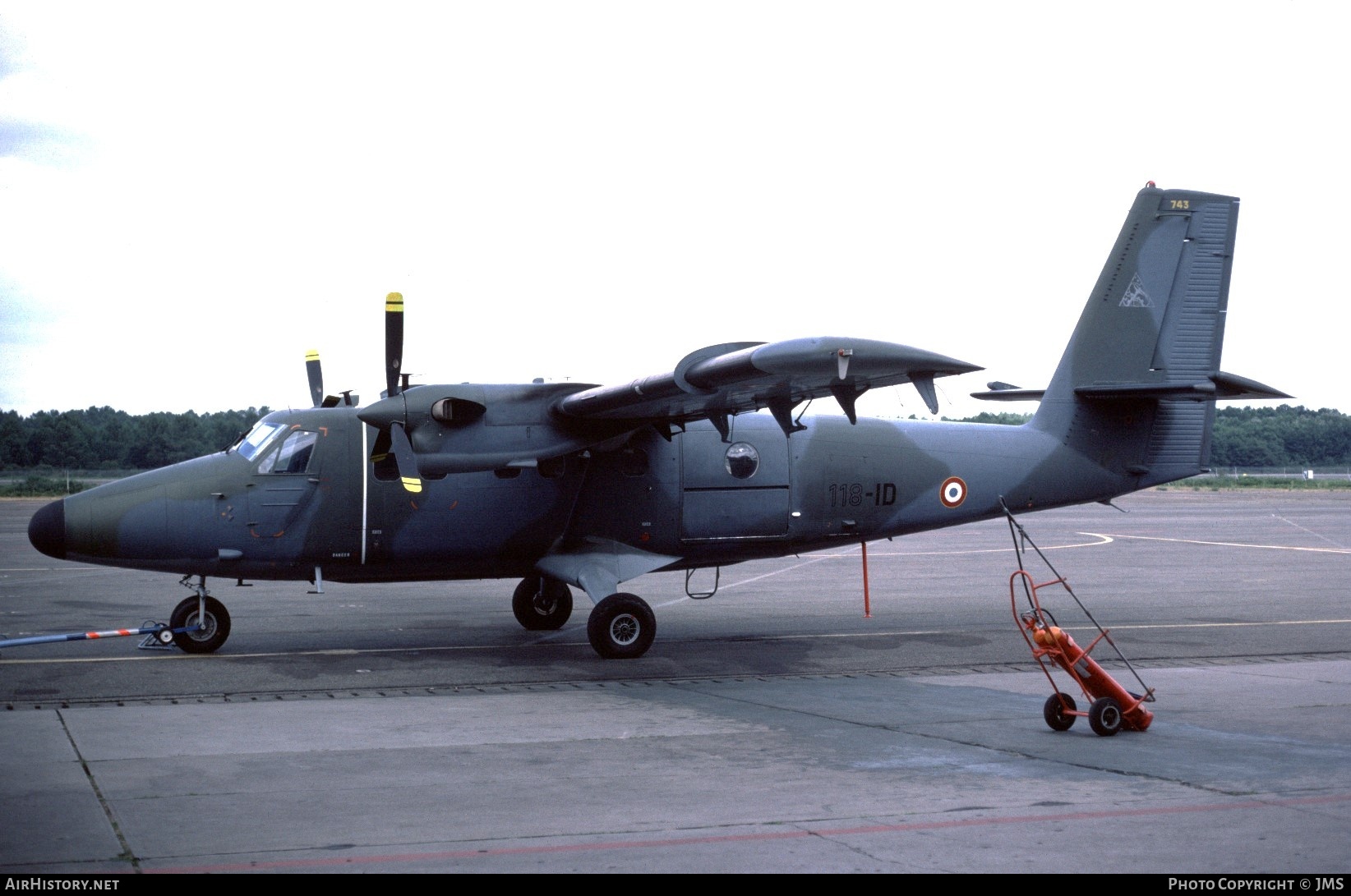 Aircraft Photo of 743 | De Havilland Canada DHC-6-300 Twin Otter | France - Air Force | AirHistory.net #748489